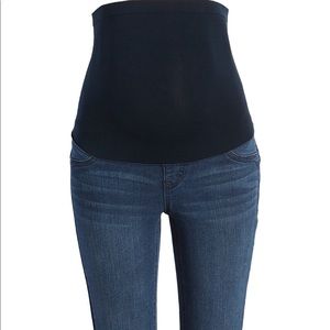 Maternity ankle-length skinny jeans
